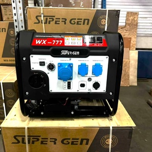 Генератор инверторный Super Gen WX 777 7 кВт